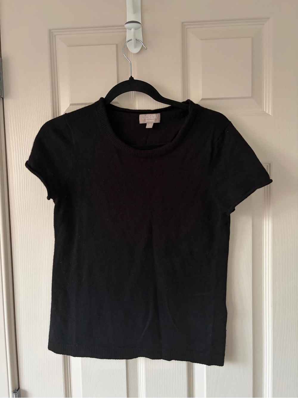 🍁 J CREW - 100% Cashmere Top - Medium - FLAW